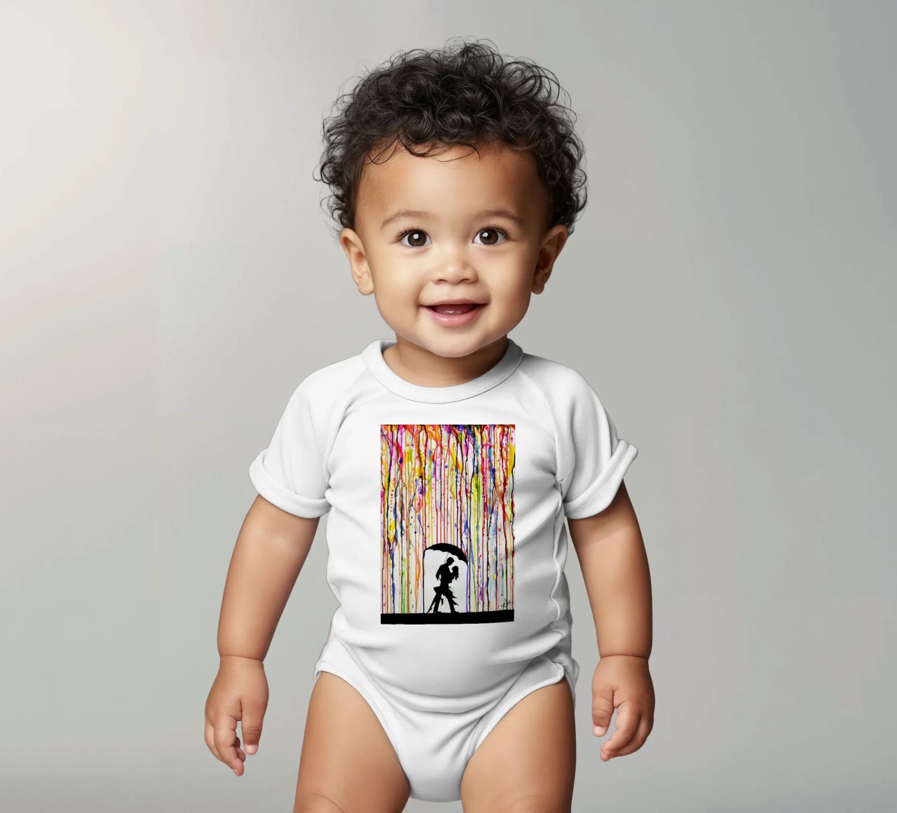 Tempest body neonato maniche corte da Marc Allante