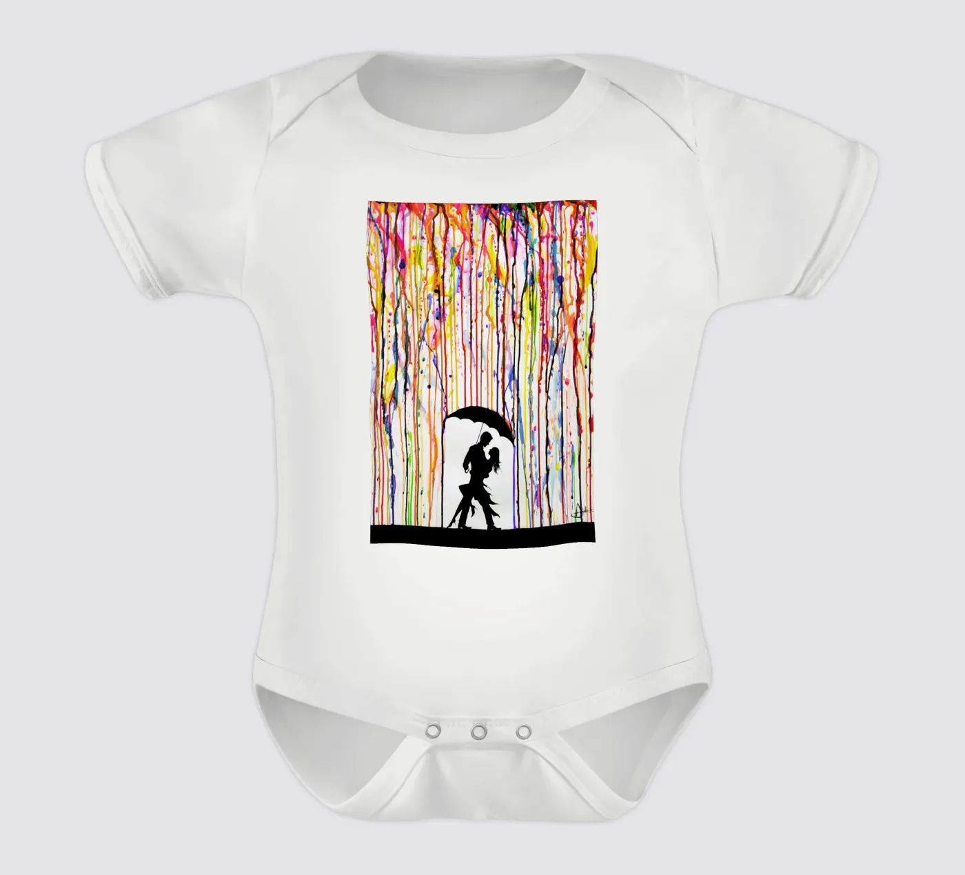 Tempest Kurzarm Babybody von Marc Allante