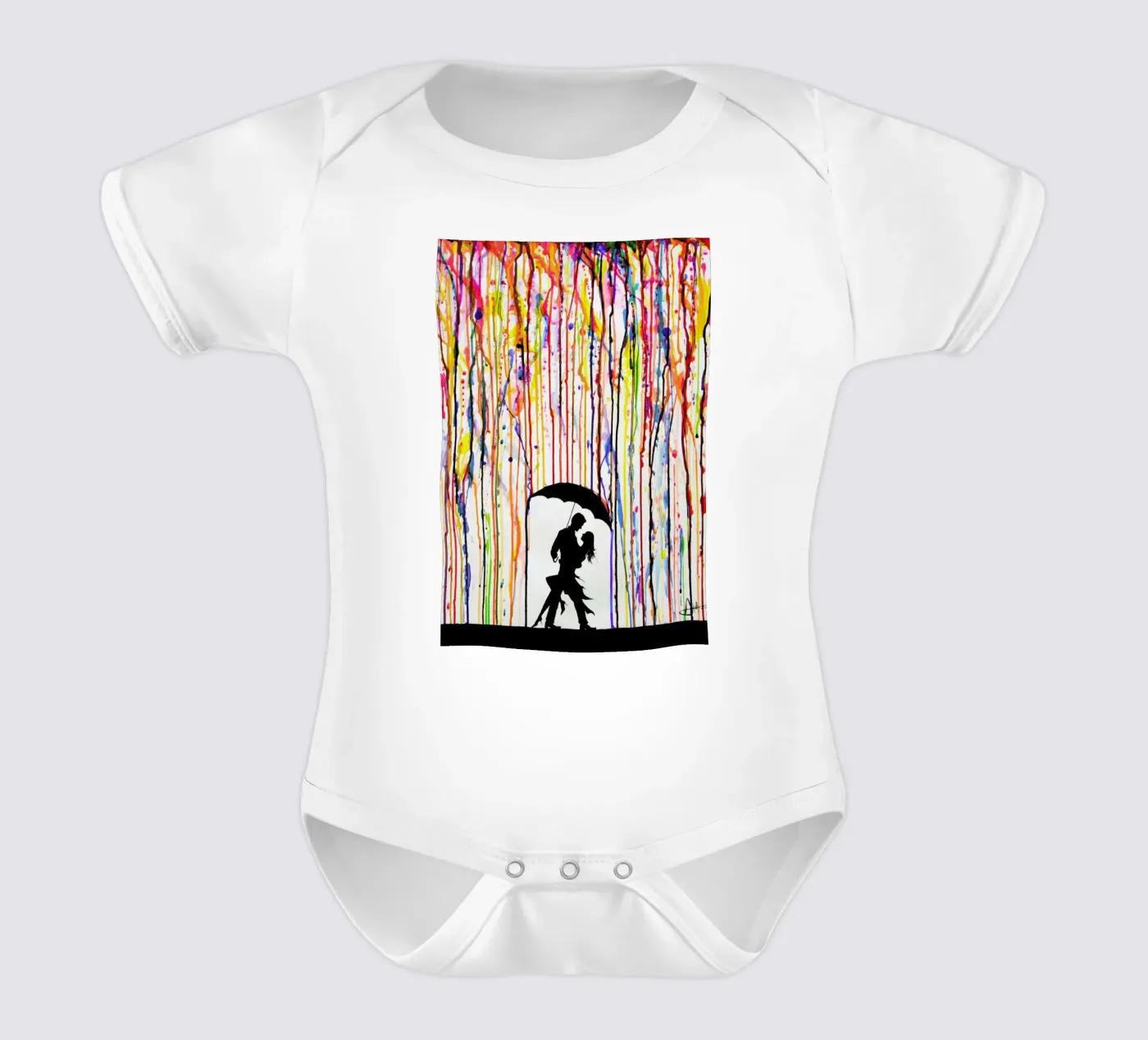 Tempest Kurzarm Babybody von Marc Allante