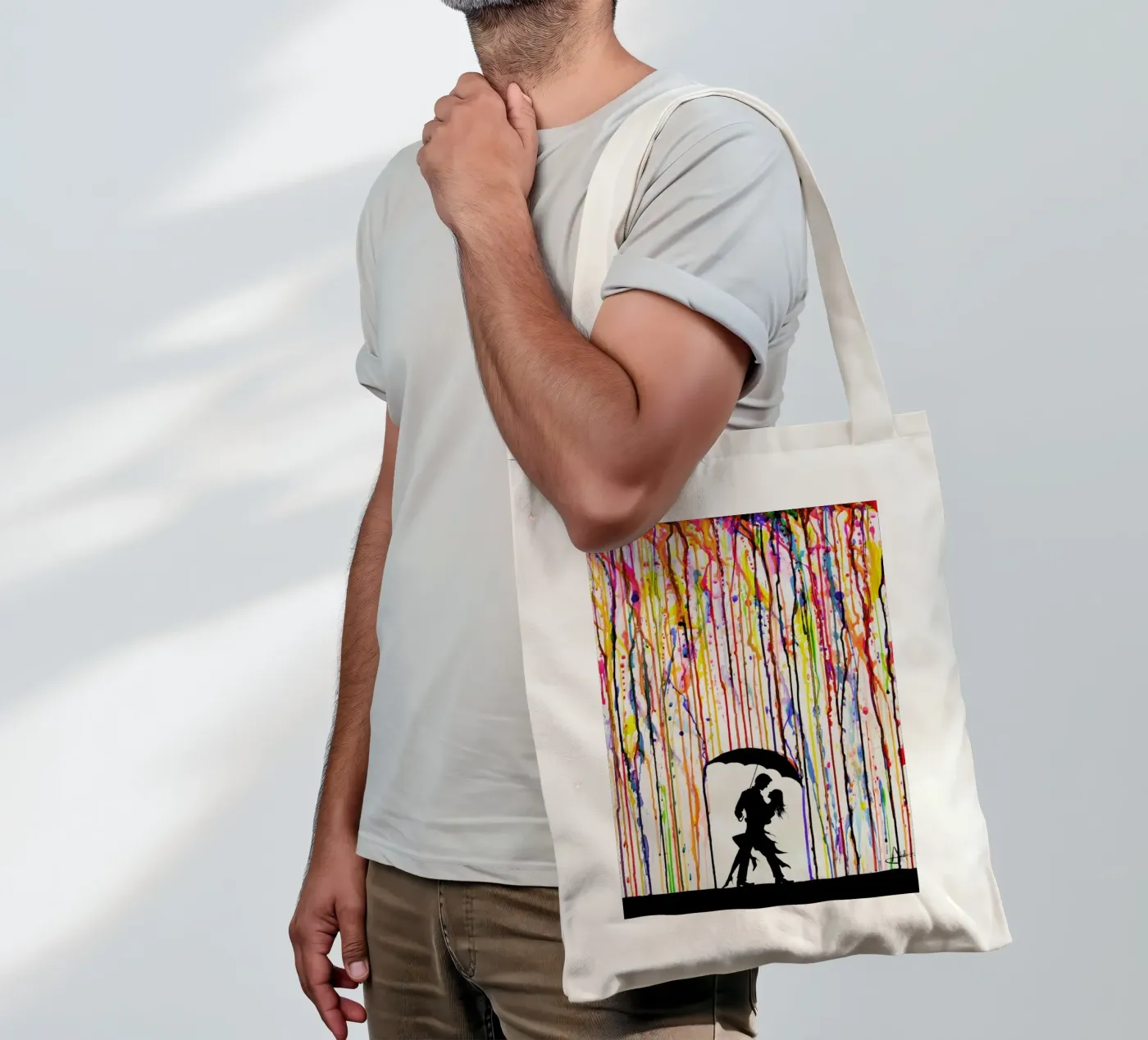 Tempest tote bag by Marc Allante