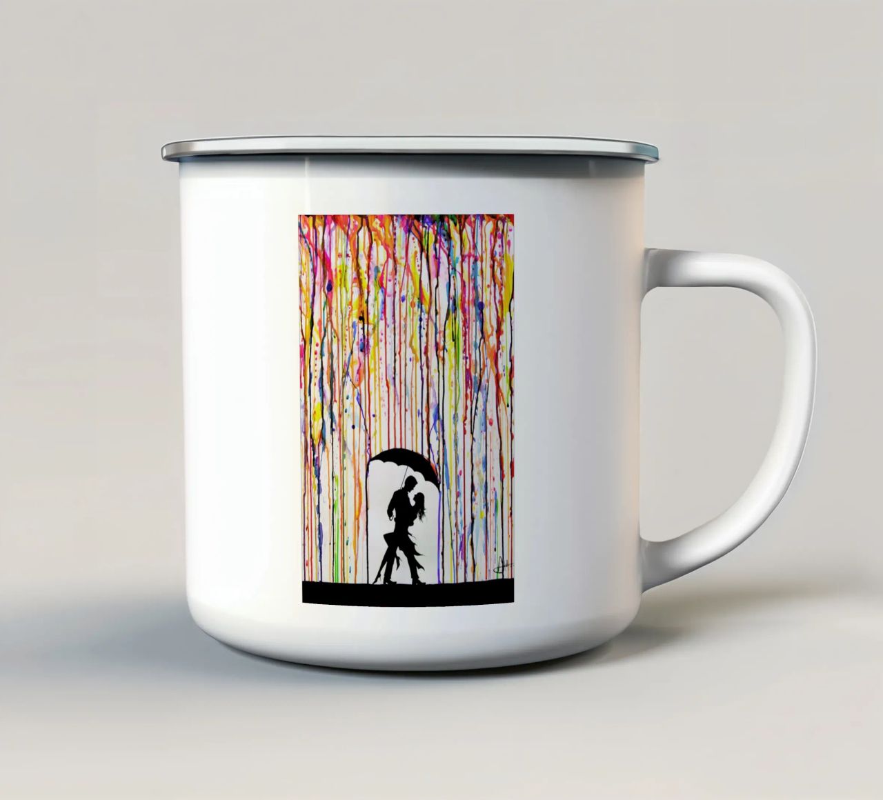 Tempest tazza in smalto da Marc Allante