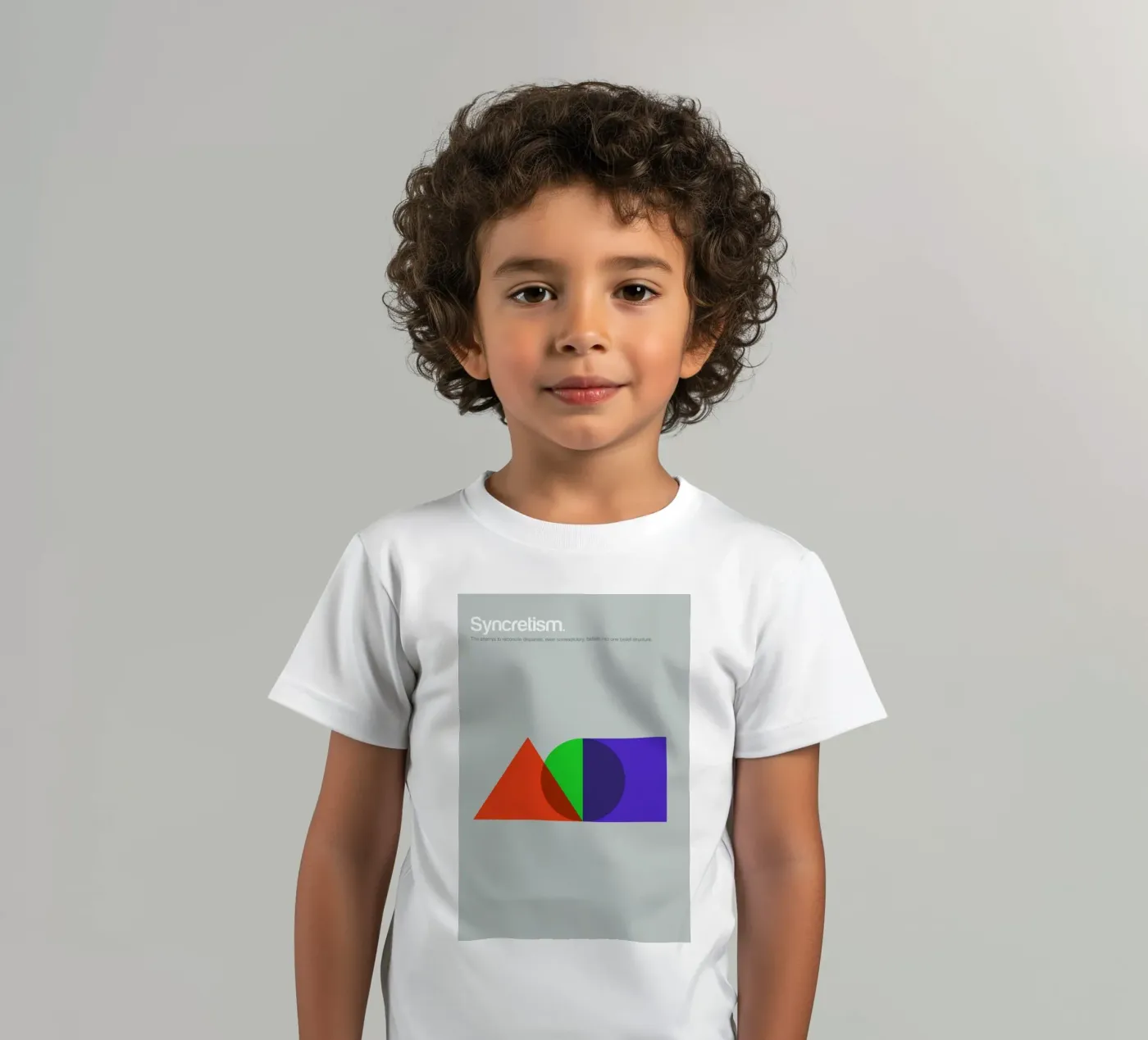 Syncretism kinder t-shirt van Genís Carreras