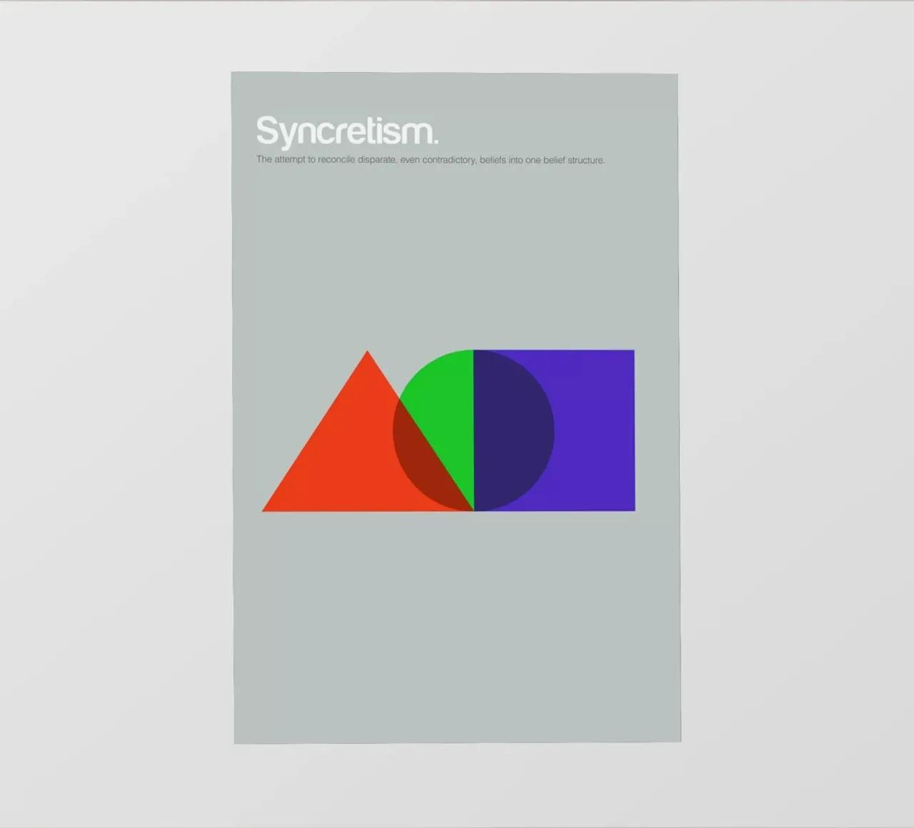 Syncretism pellicola backlit da Genís Carreras