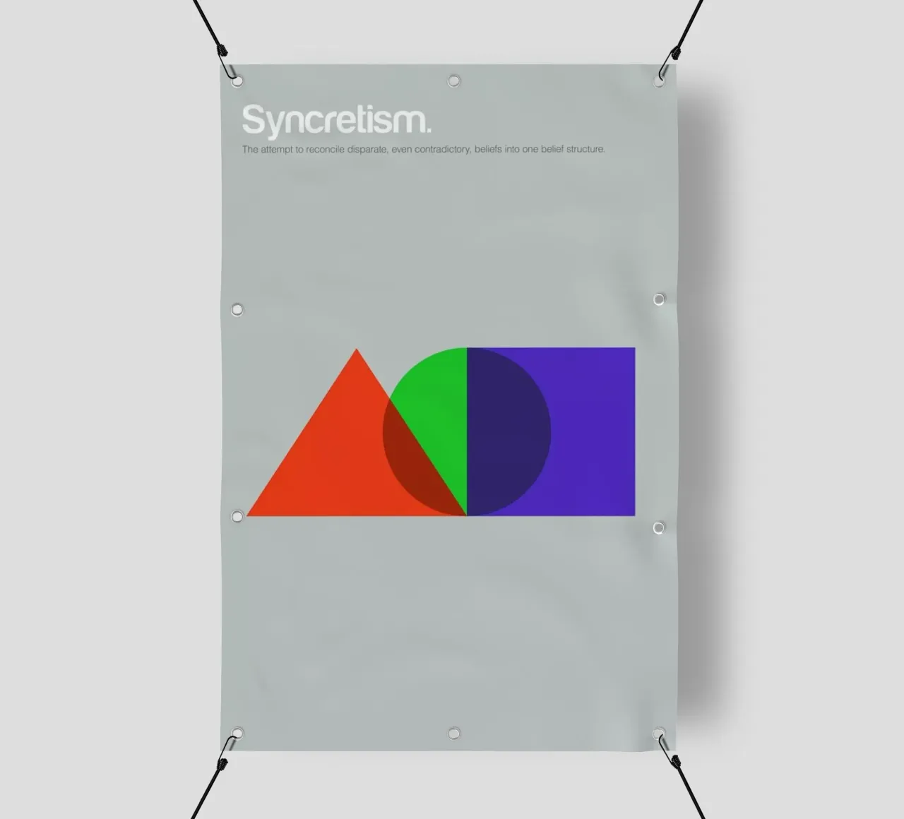 Syncretism telo in pvc da Genís Carreras