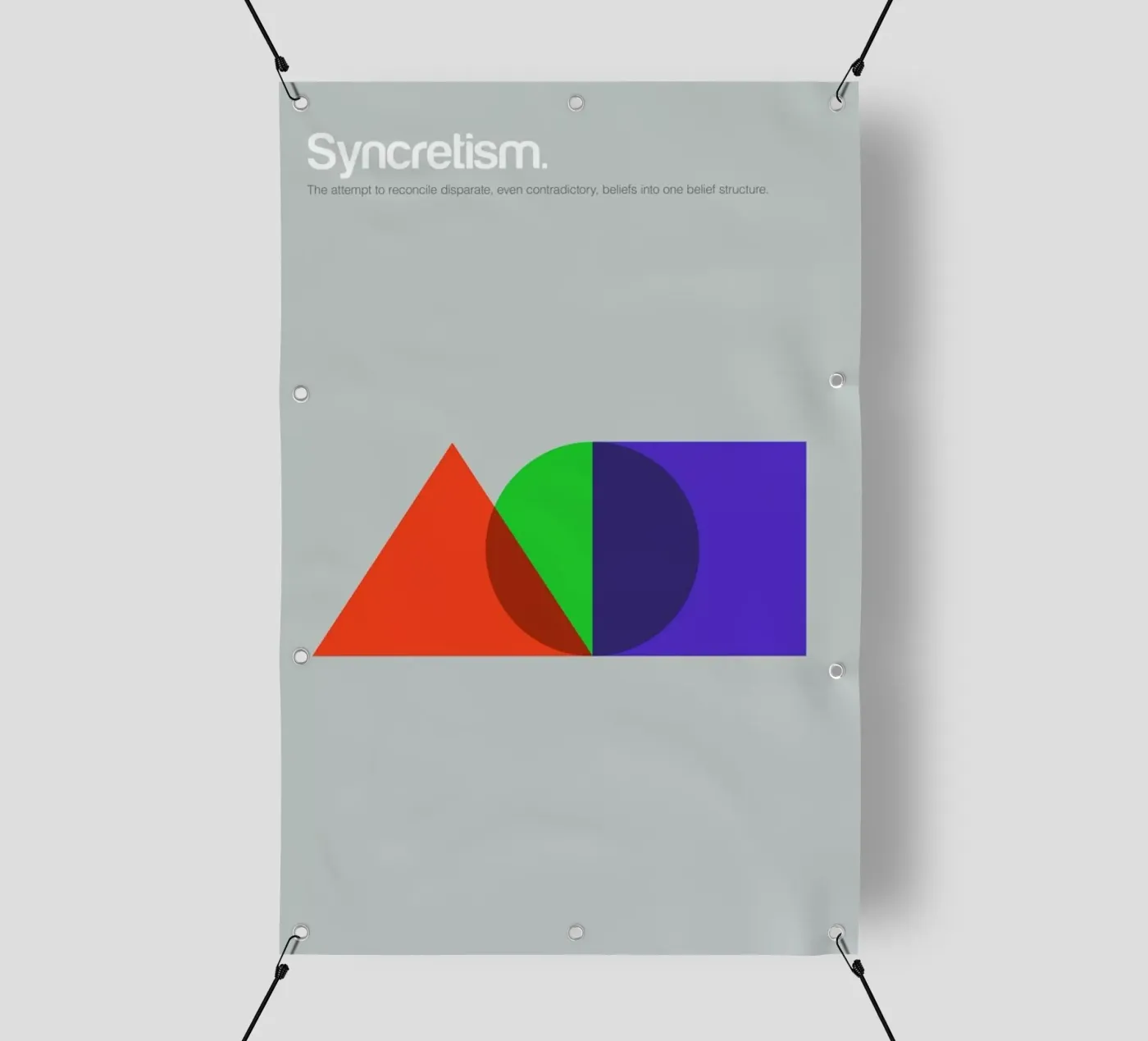 Syncretism telo in pvc da Genís Carreras