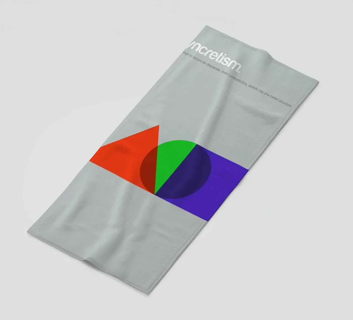 Syncretism strandhanddoek van Genís Carreras