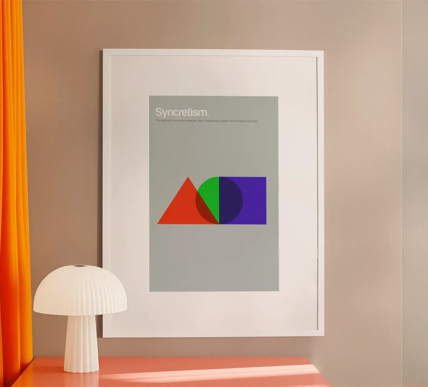 Syncretism poster by Genís Carreras