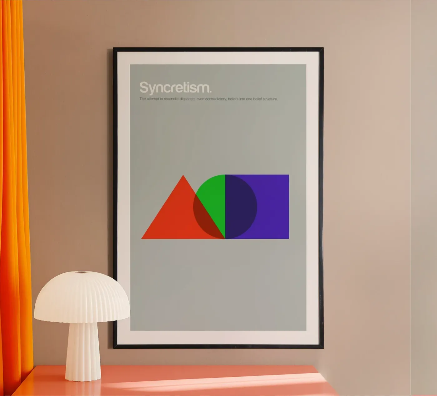 Syncretism poster by Genís Carreras