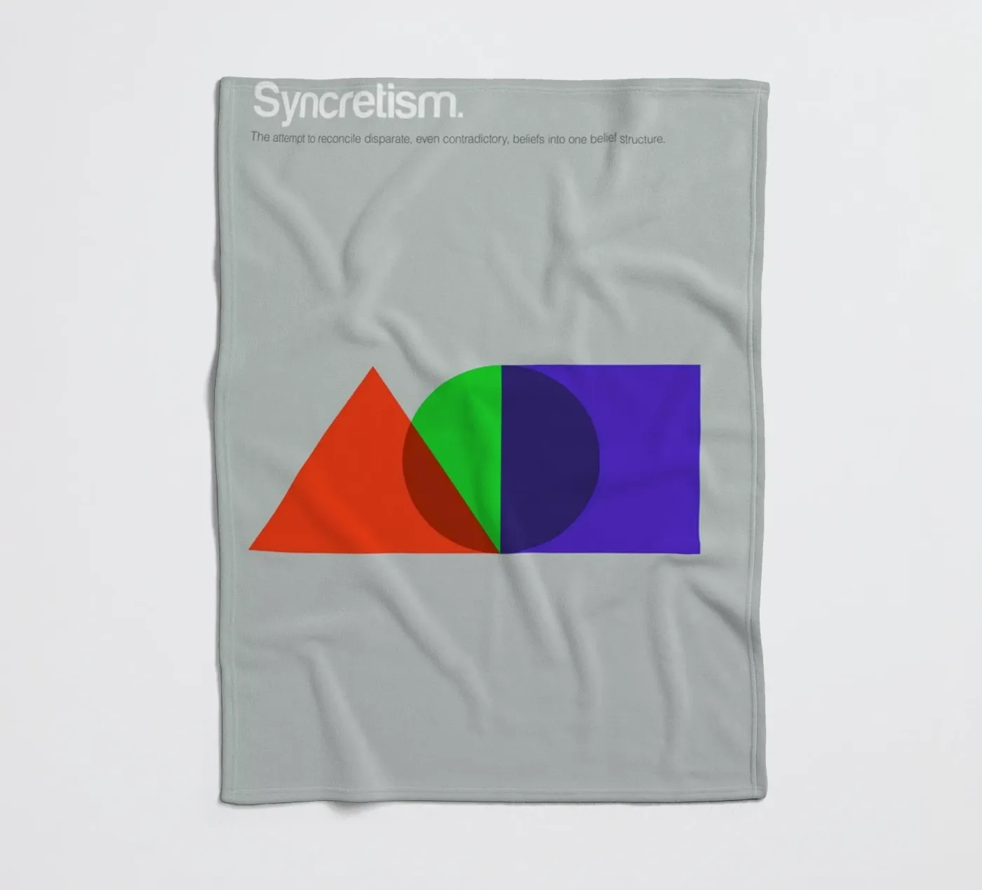 Syncretism plaid polaire de Genís Carreras