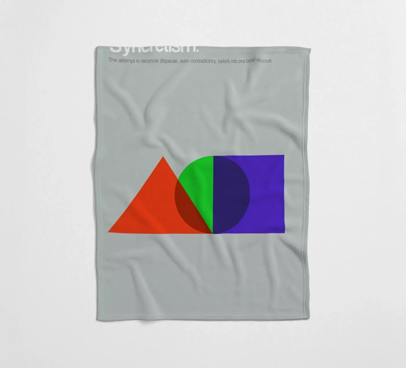 Syncretism plaid polaire de Genís Carreras