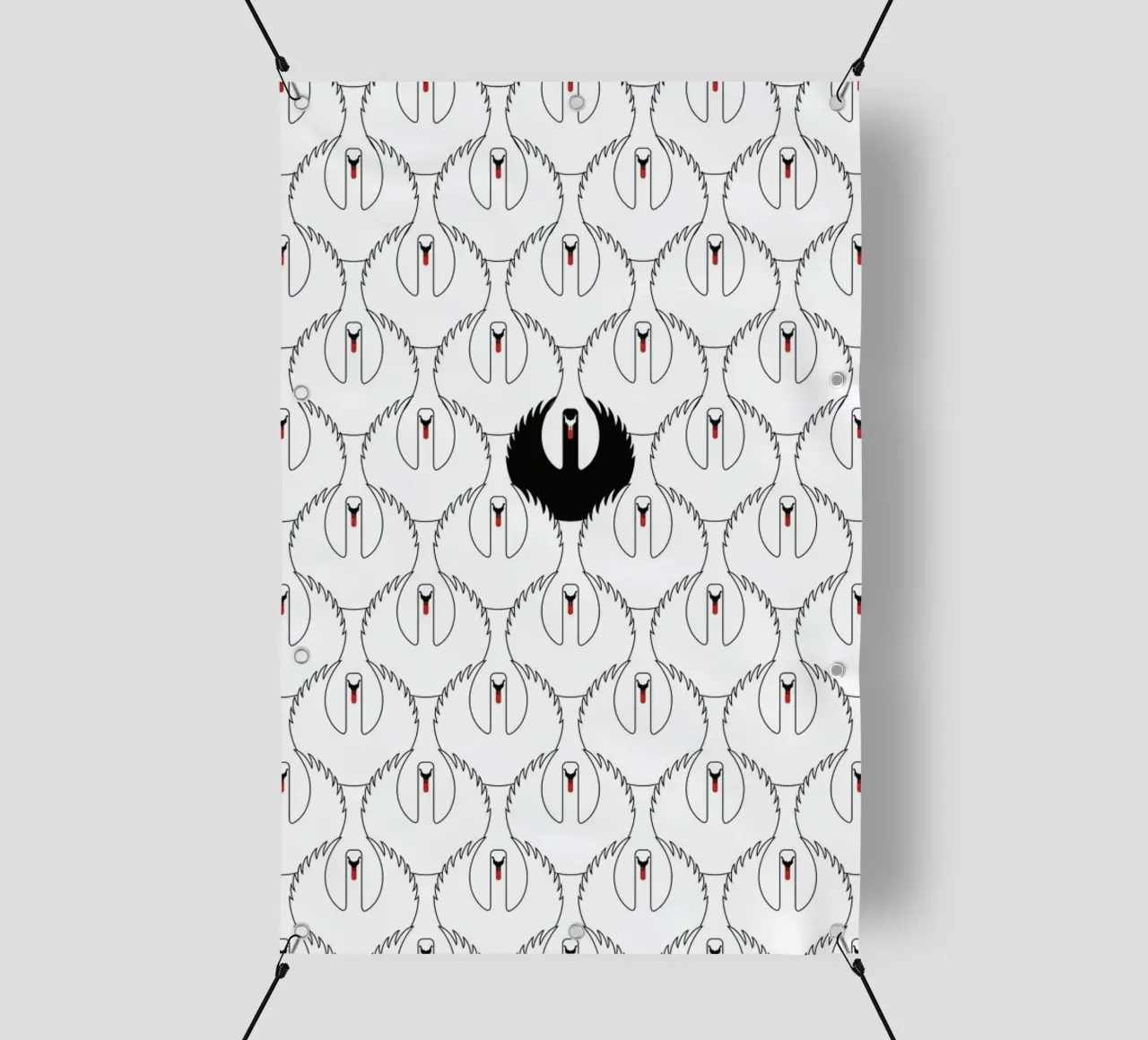 The Black Swan pvc cover by Davies Babies