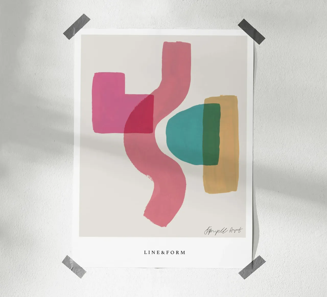 Simple Art Line No 5 hahnemühle de treechild