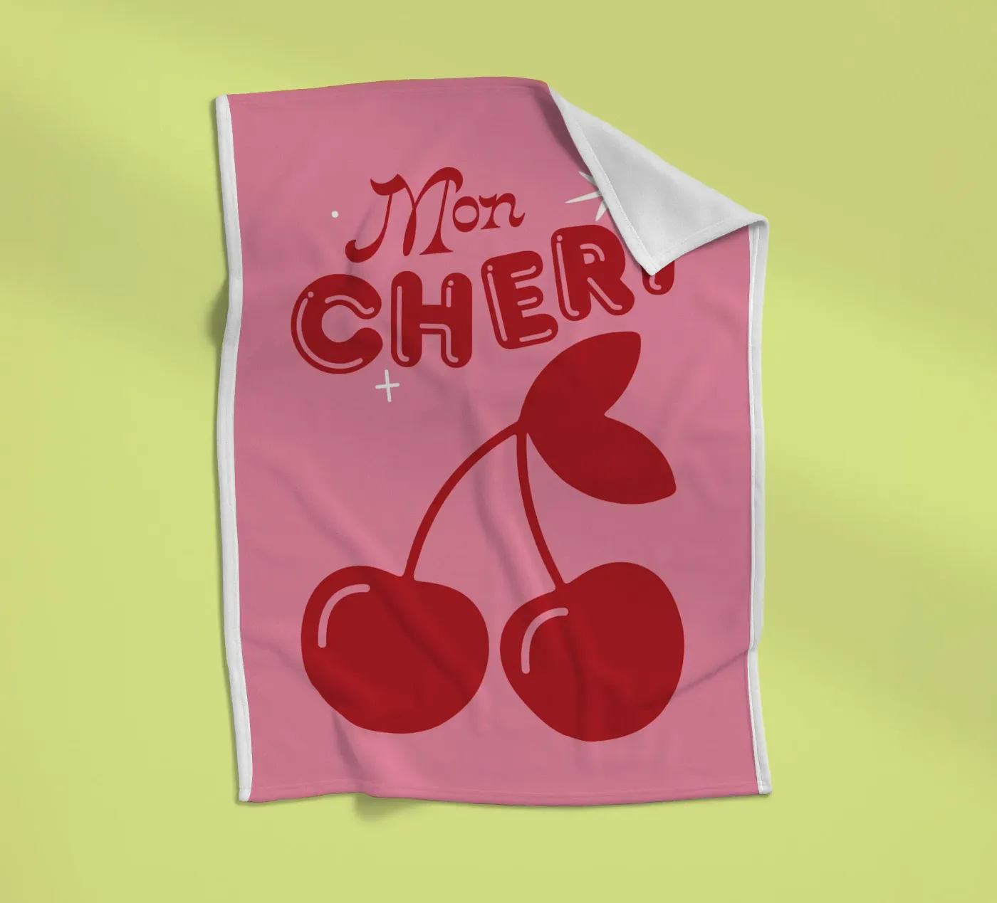 Mon Cheri Fleecedecke von Lolly & Roobs