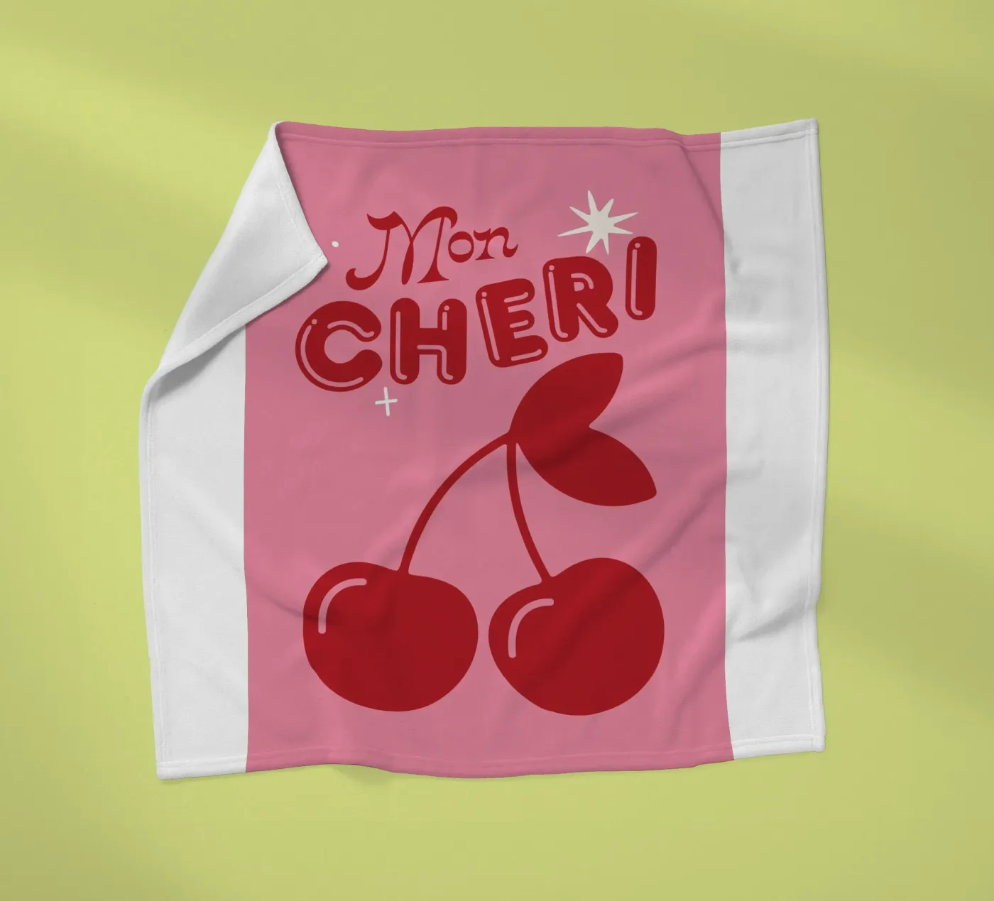 Mon Cheri Fleecedecke von Lolly & Roobs