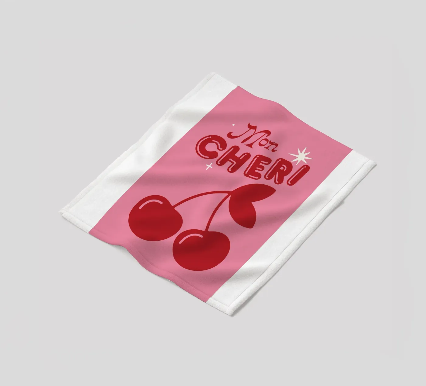 Mon Cheri Fleecedecke von Lolly & Roobs