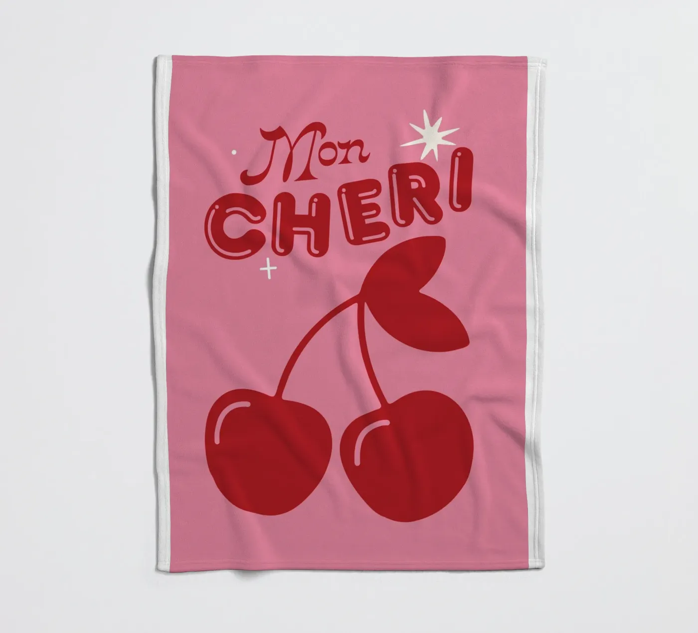 Mon Cheri Fleecedecke von Lolly & Roobs