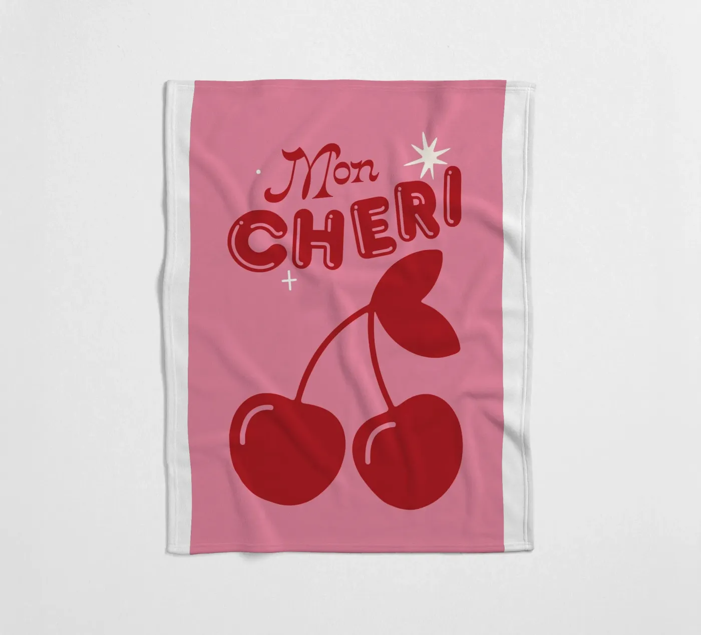 Mon Cheri Fleecedecke von Lolly & Roobs