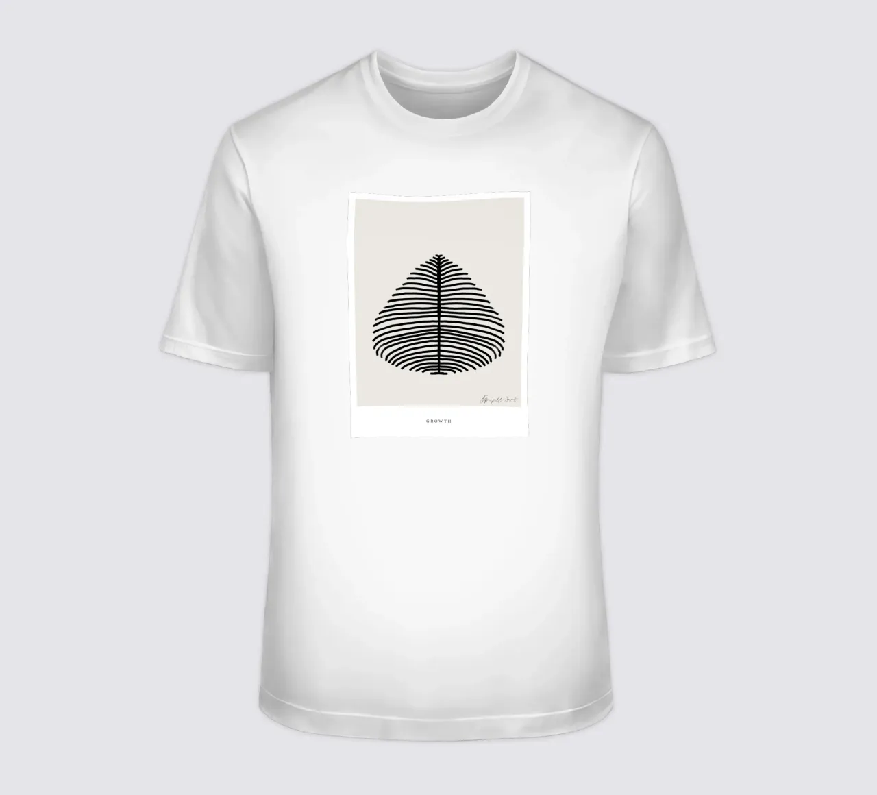 Simple Art Line No t-shirt da treechild