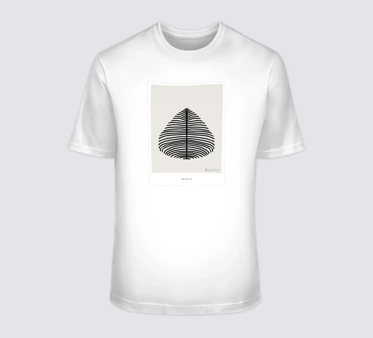 Simple Art Line No t-shirt da treechild