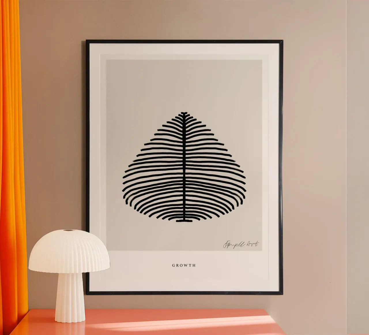 Simple Art Line No poster da treechild