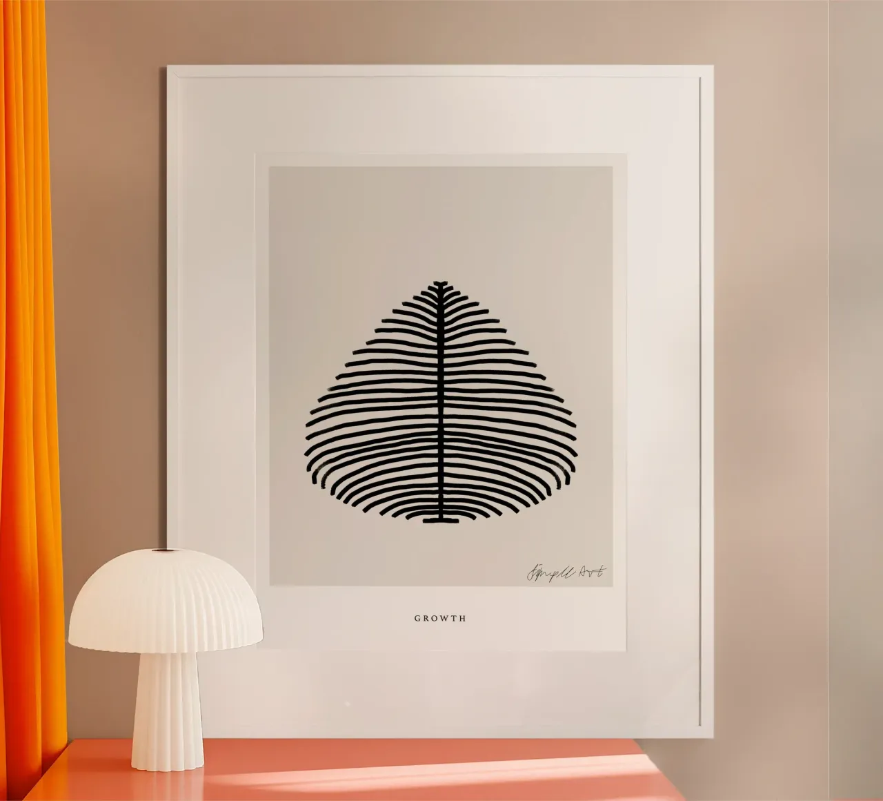 Simple Art Line No poster da treechild