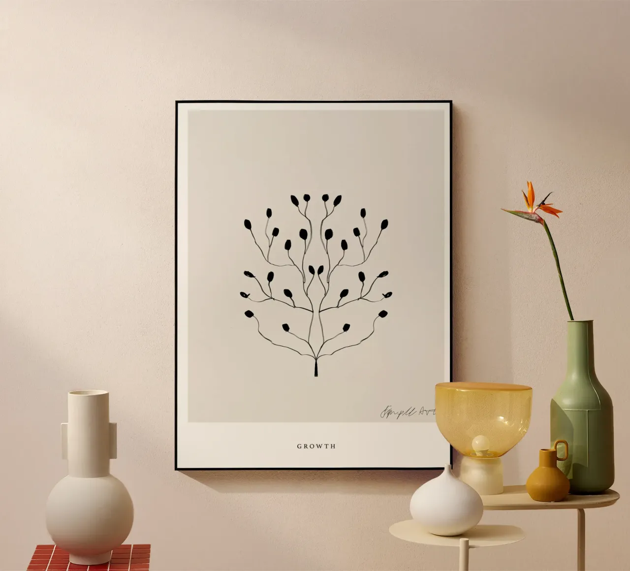 Simple Art Line No 7 plexiglass da treechild