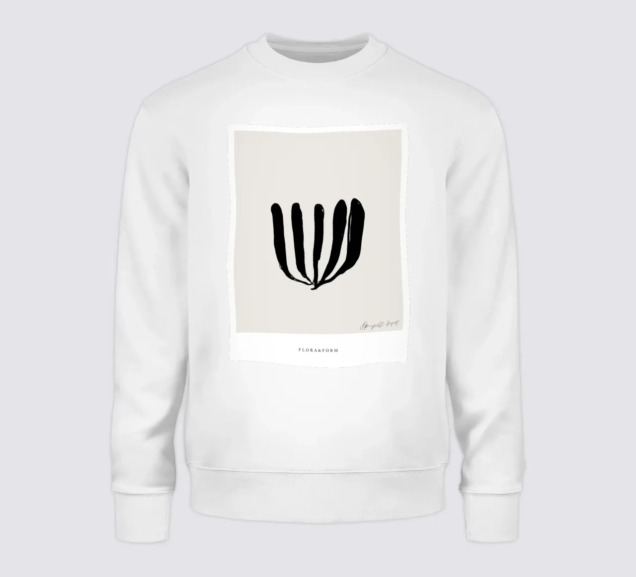 Simple Art Line No 8 felpa da treechild