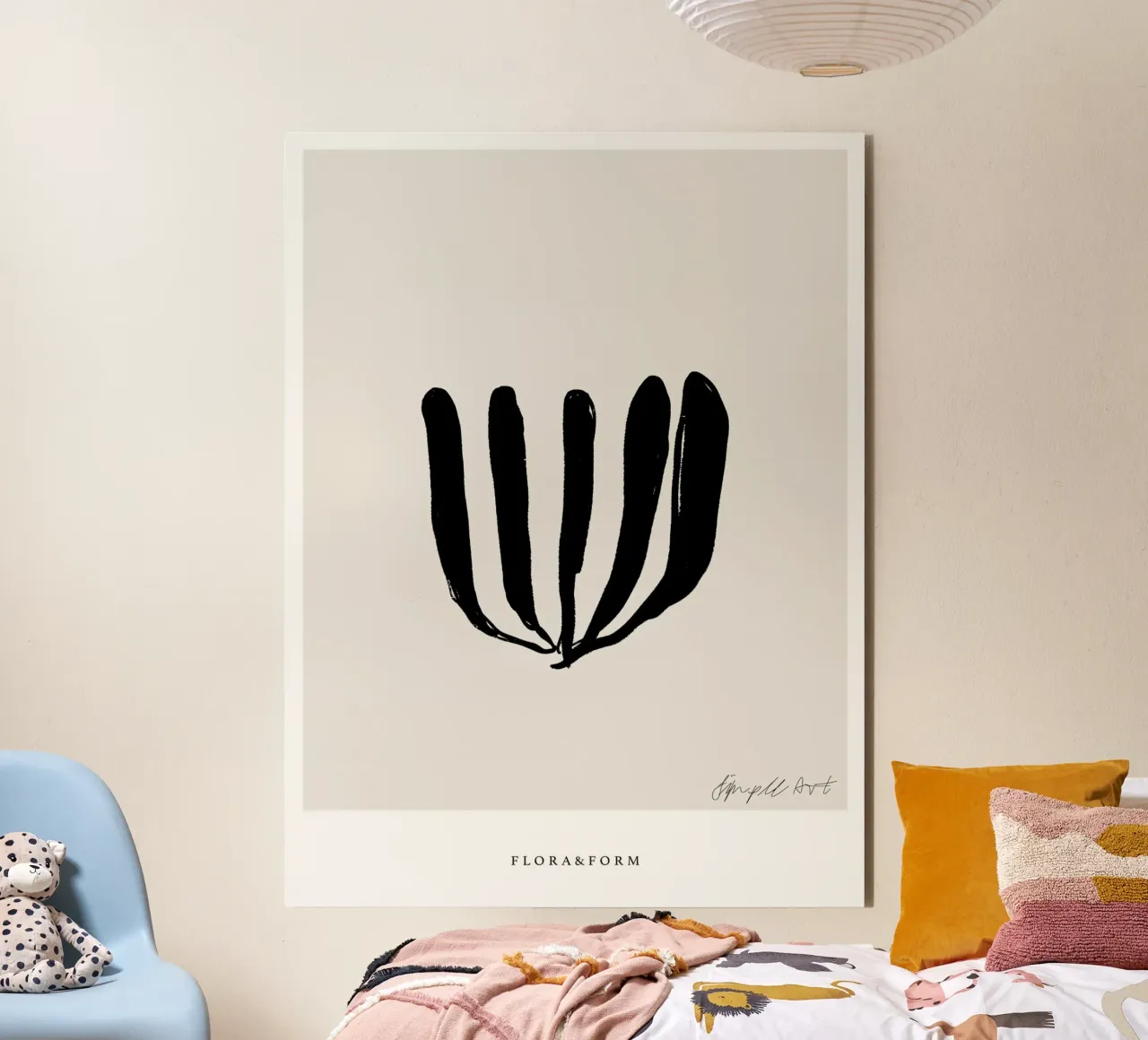 Simple Art Line No 8 alluminio dibond da treechild