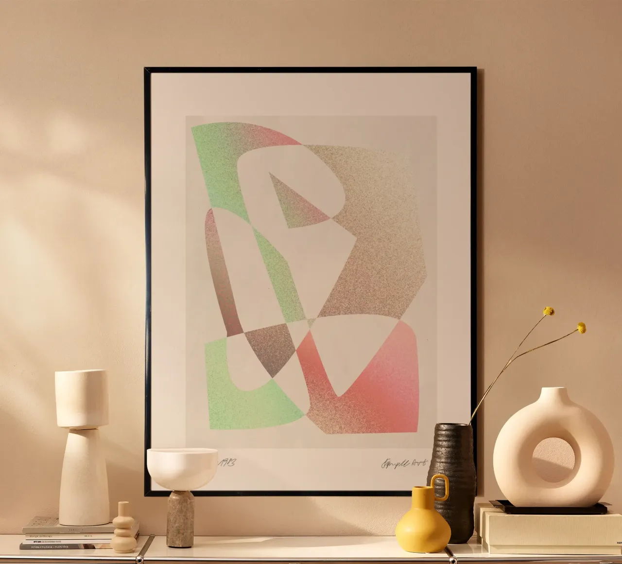 Simple Art Line No 9 poster da treechild