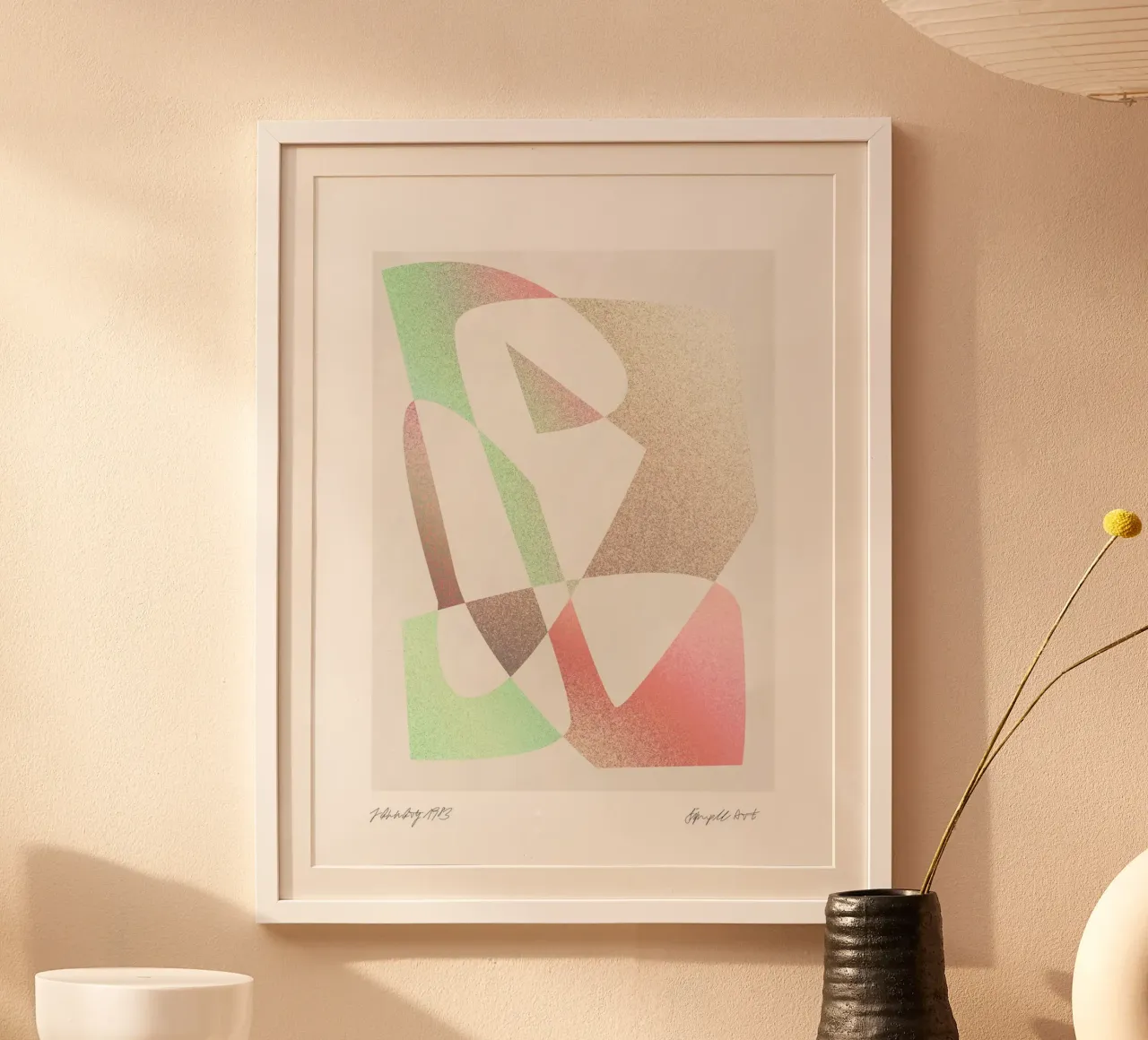 Simple Art Line No 9 poster da treechild