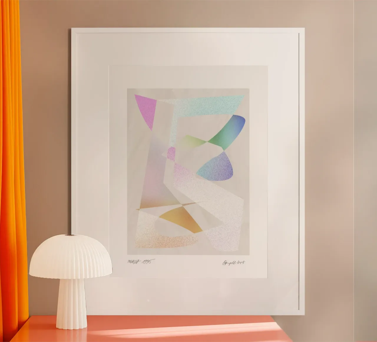 Simple Art Line No 10 poster da treechild