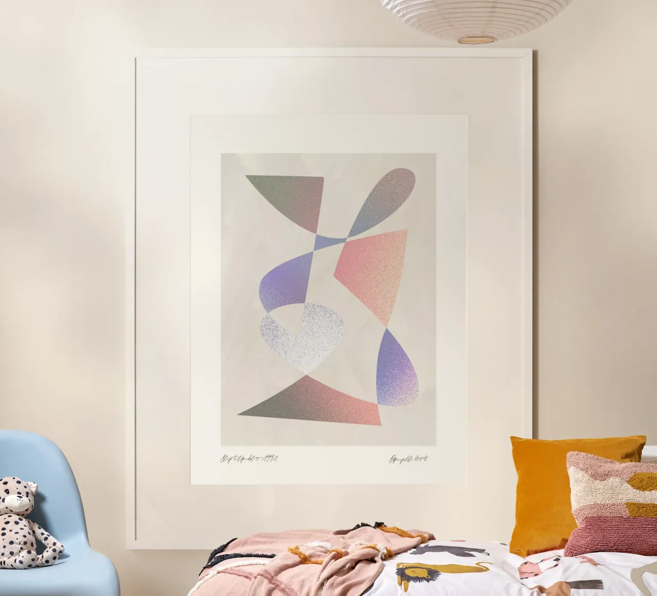 Simple Art Line No 11 poster da treechild