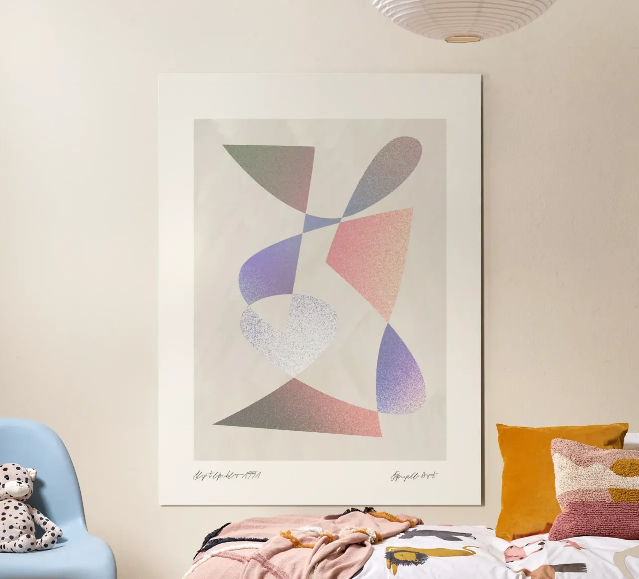 Simple Art Line No 11 poster da treechild