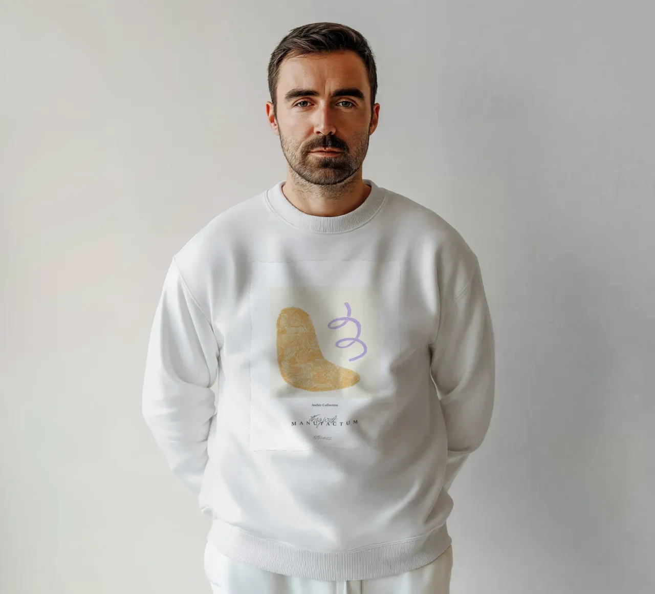 Simple Art Line No 13 felpa da treechild