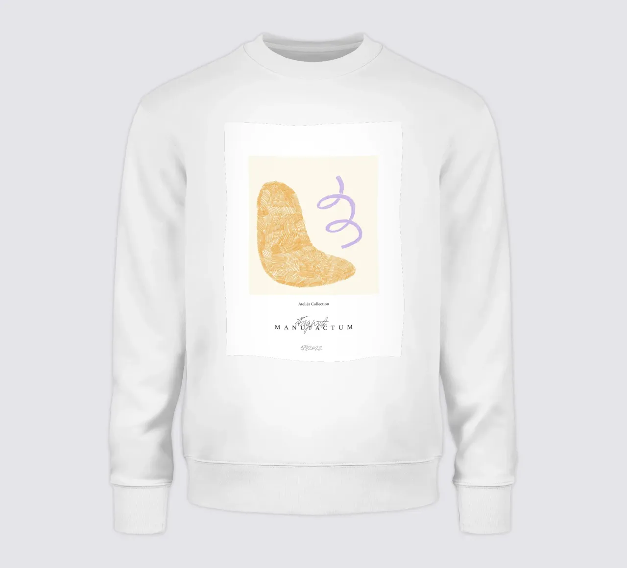 Simple Art Line No 13 felpa da treechild