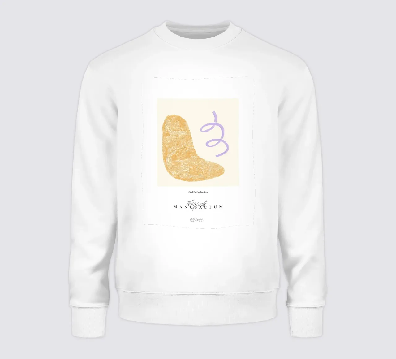 Simple Art Line No 13 felpa da treechild