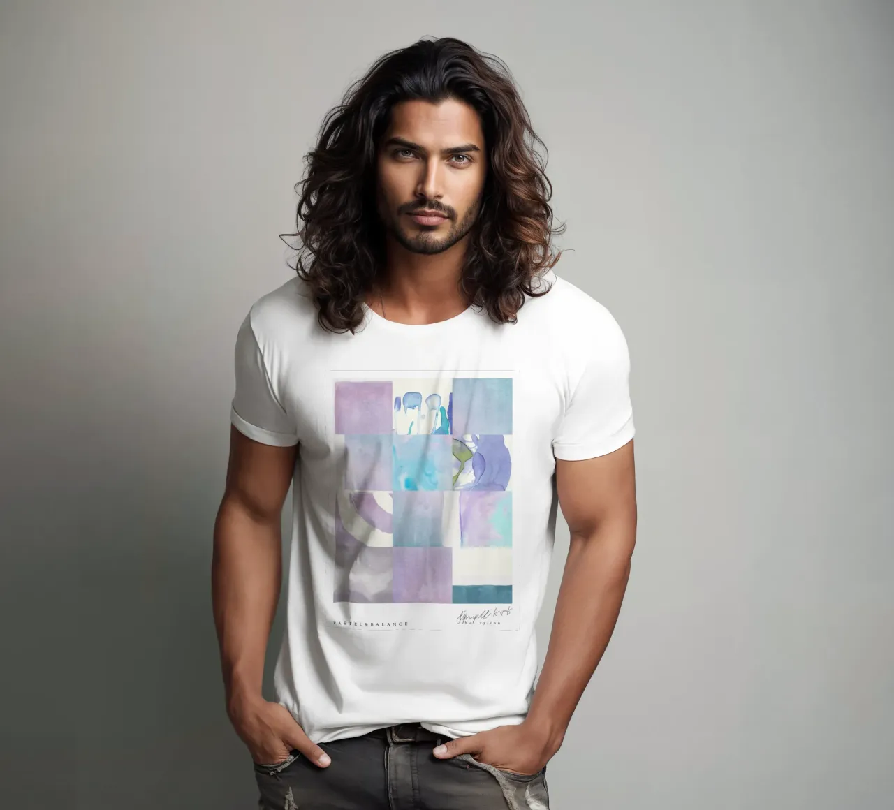 Simple Art Line No 16 t-shirt da treechild