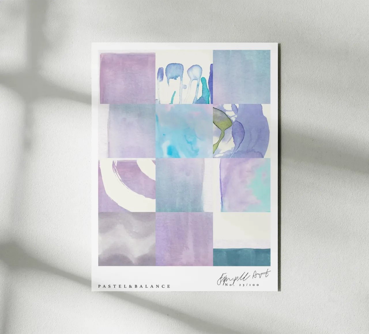 Simple Art Line No 16 alluminio dibond da treechild