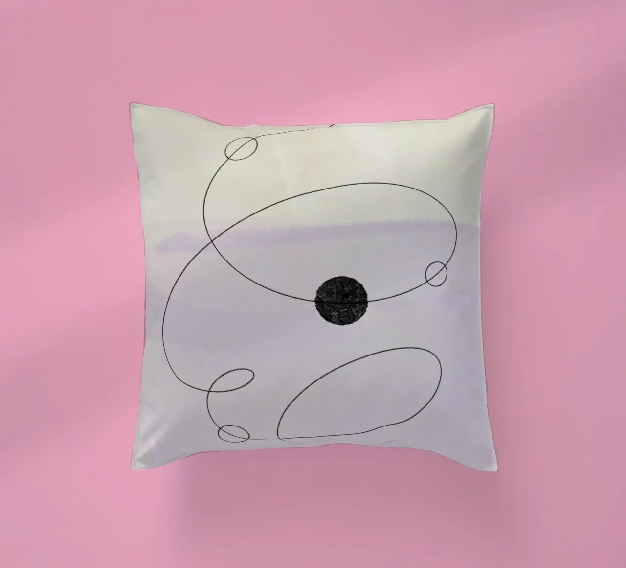 Simple Art Line No 17 cuscino da treechild