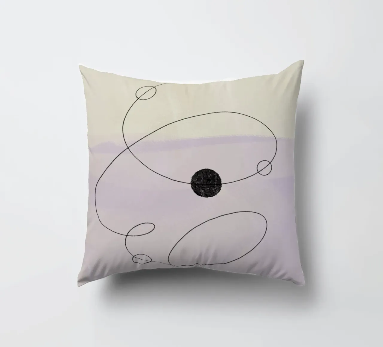Simple Art Line No 17 cuscino da treechild