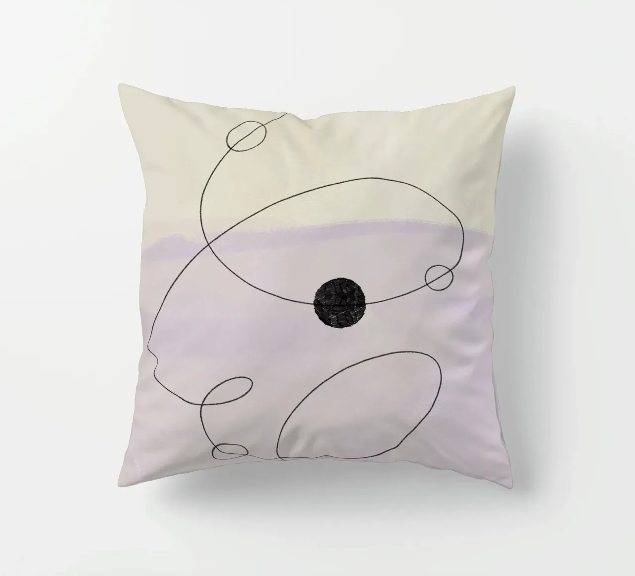 Simple Art Line No 17 cuscino da treechild