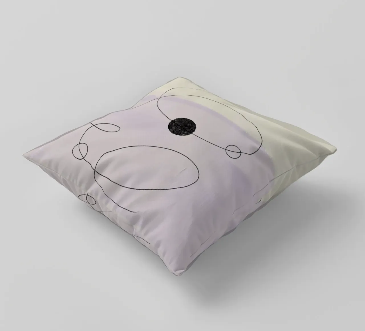Simple Art Line No 17 cuscino da treechild