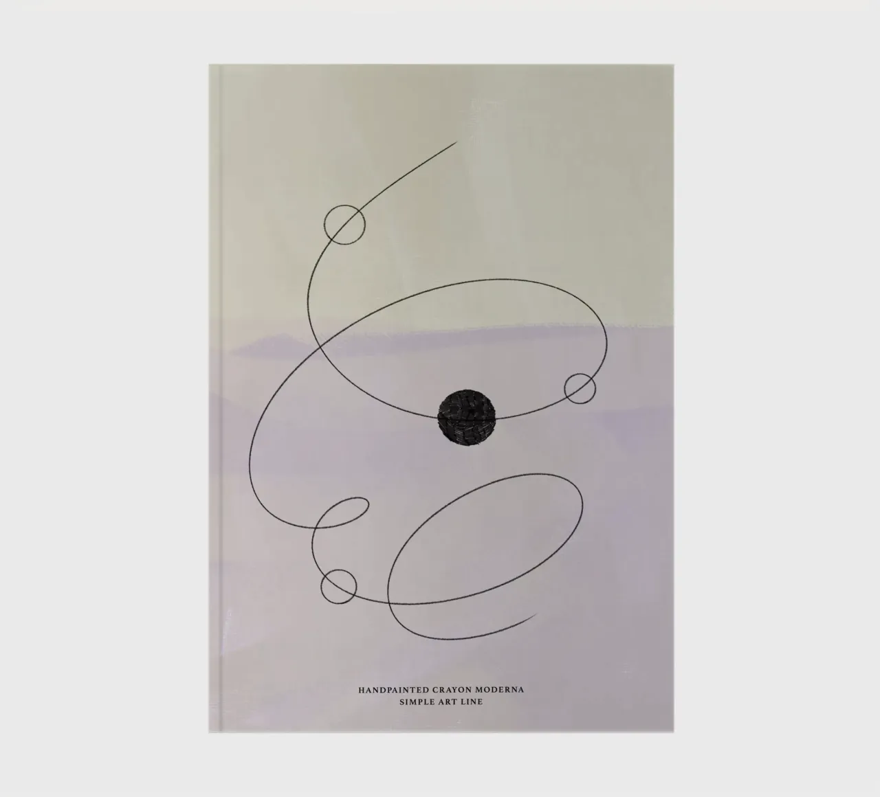 Simple Art Line No 17 notebook by treechild