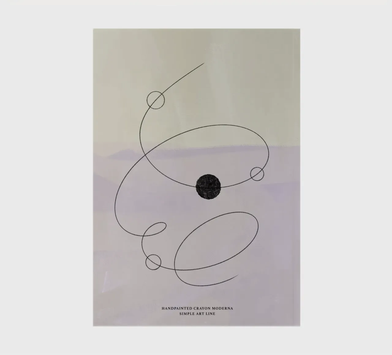 Simple Art Line No 17 notebook by treechild