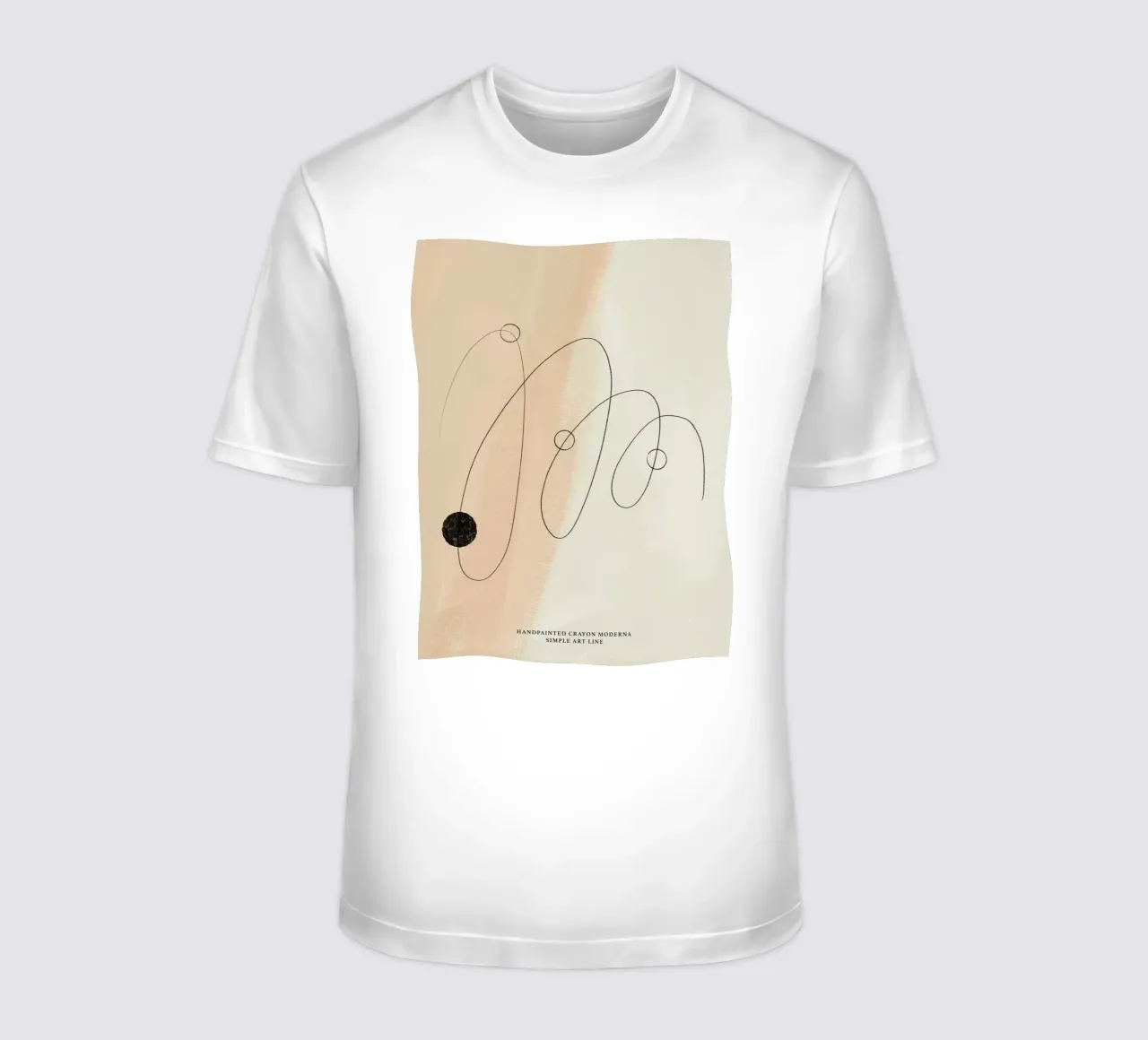 Simple Art Line No 18 t-shirt da treechild