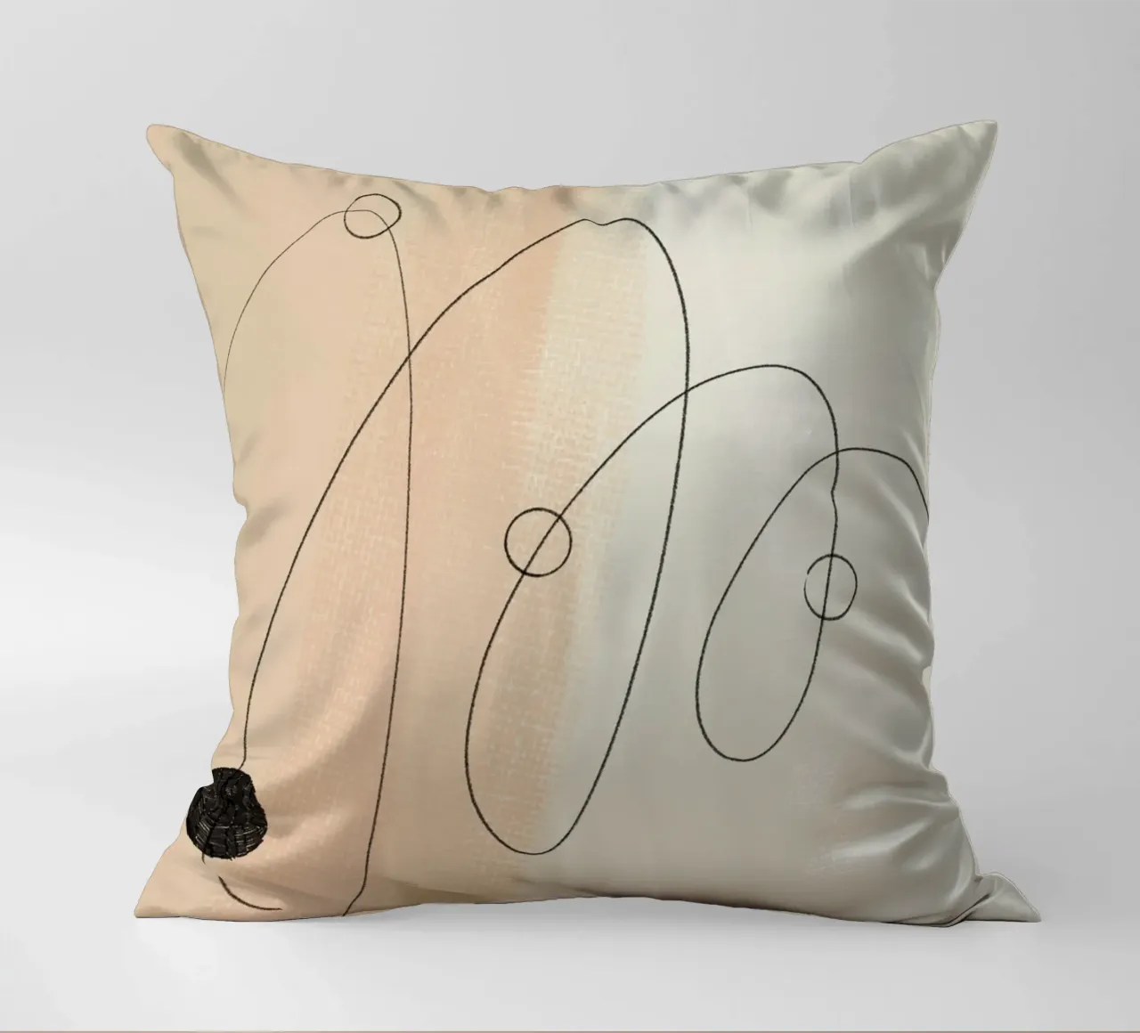 Simple Art Line No 18 cuscino da treechild