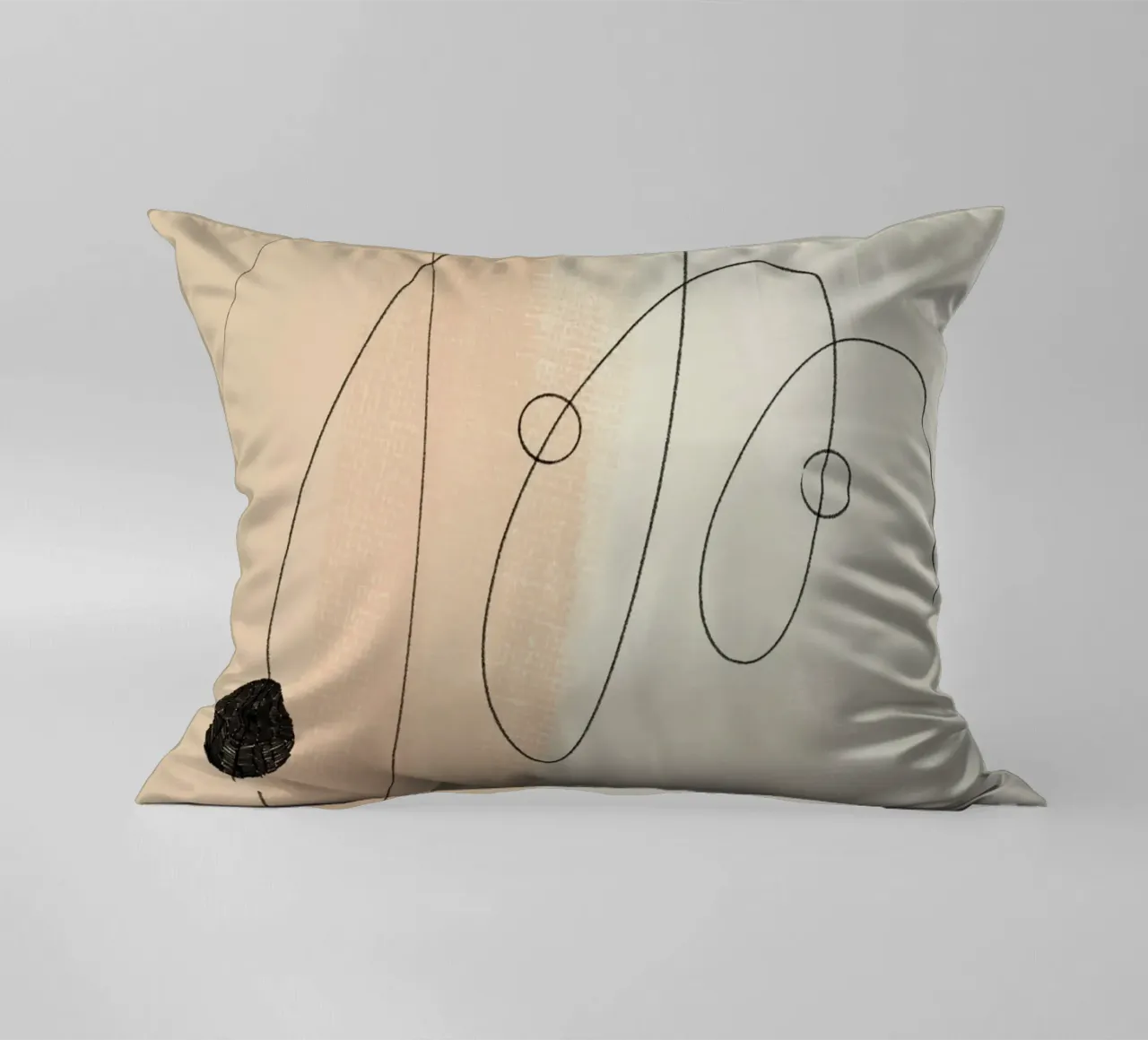Simple Art Line No 18 cuscino da treechild