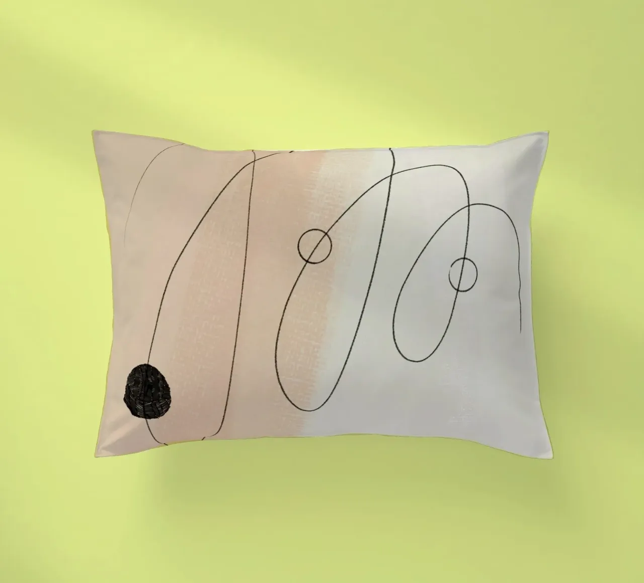 Simple Art Line No 18 cuscino da treechild