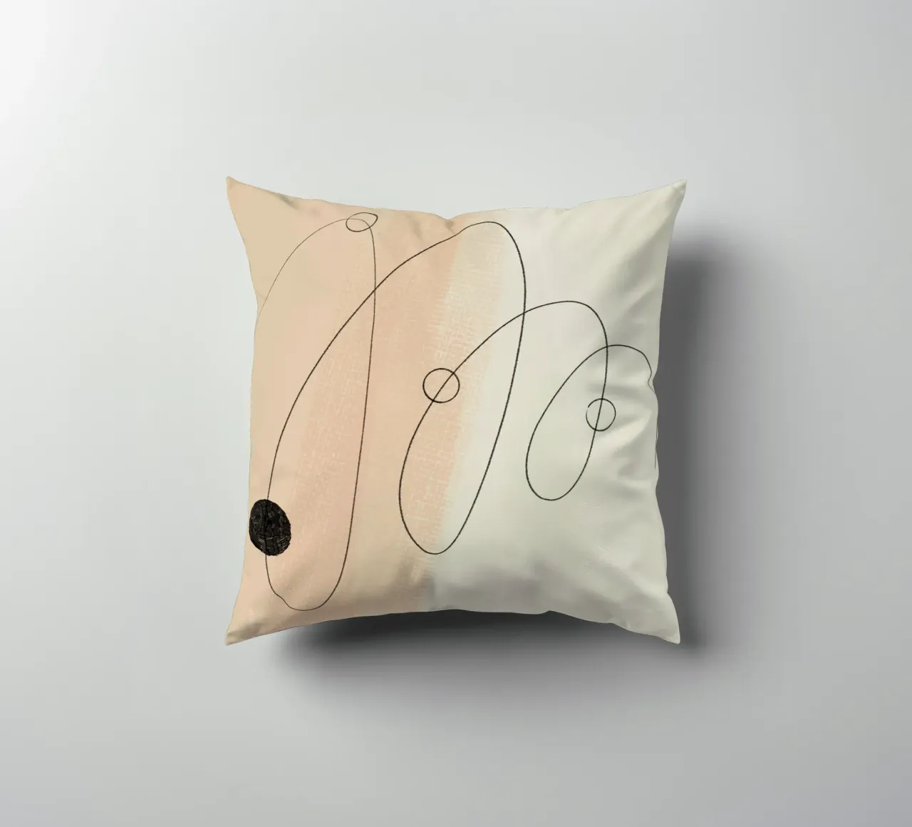 Simple Art Line No 18 cuscino da treechild