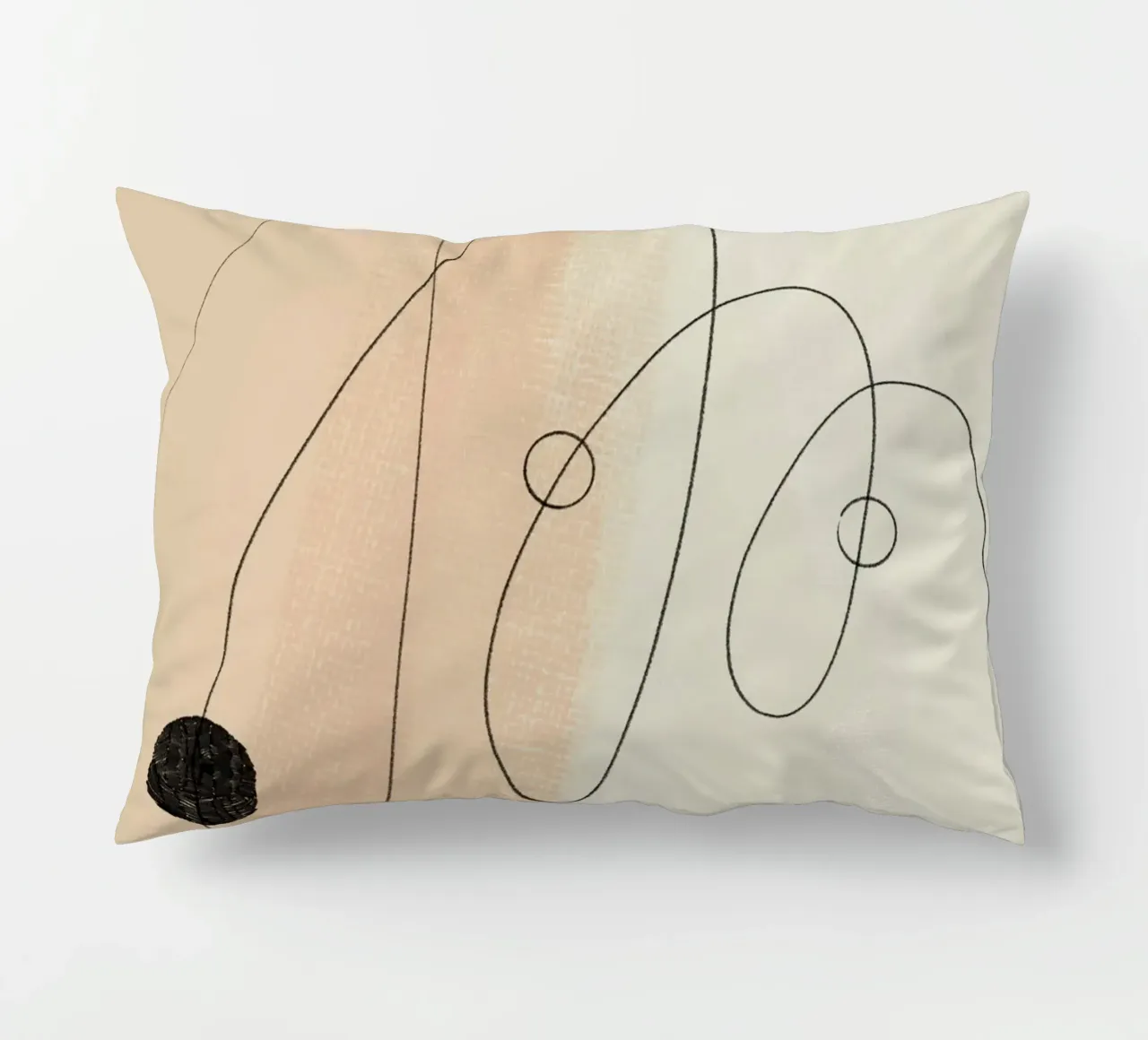Simple Art Line No 18 cuscino da treechild